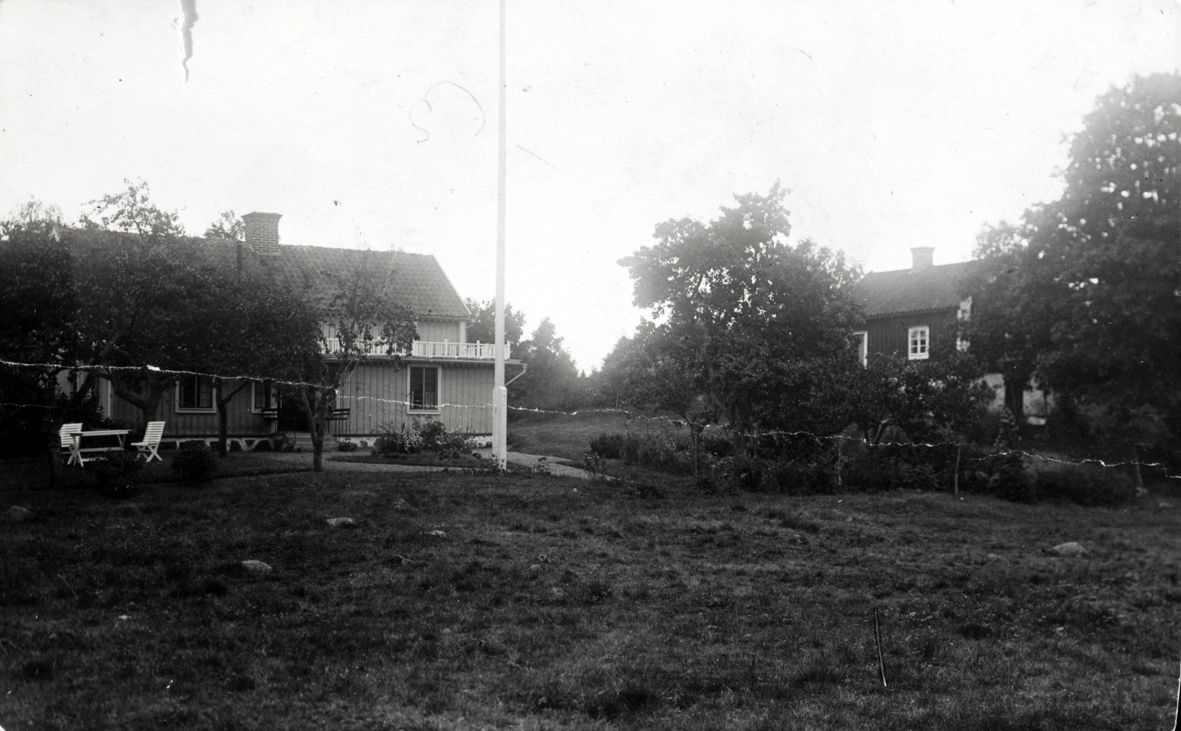 Bostadshus på Skurö, Misterhult, foto före 1936, repro.