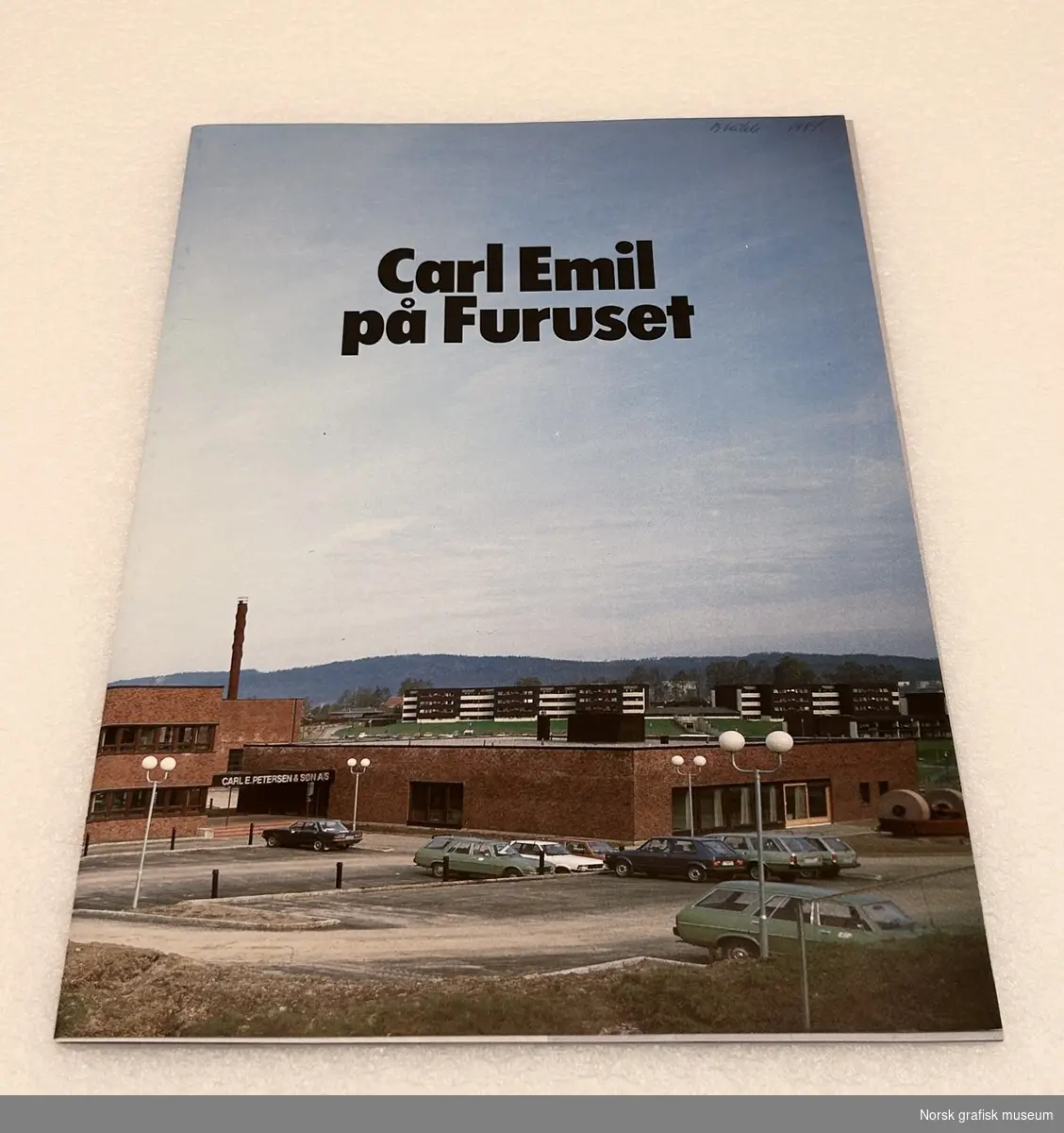 Reklameblad til Carl Emil på Furuset, papirprodusent.
