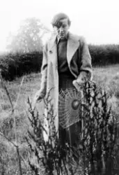 Nini Haslund Gleditsch i England, hvor hun i perioden 1940-1