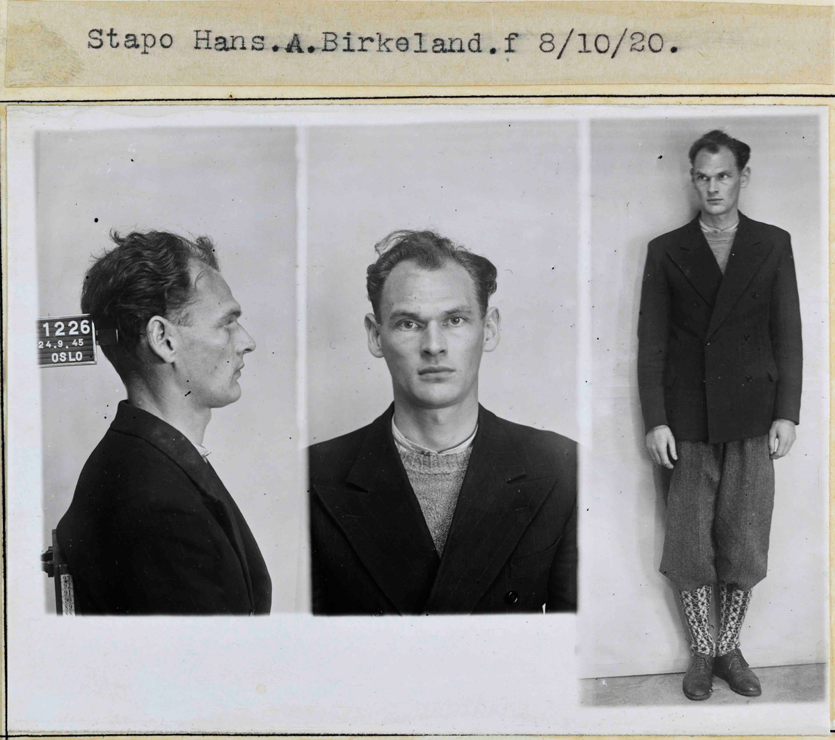 Forbryterportrett av Hans A. Birkeland