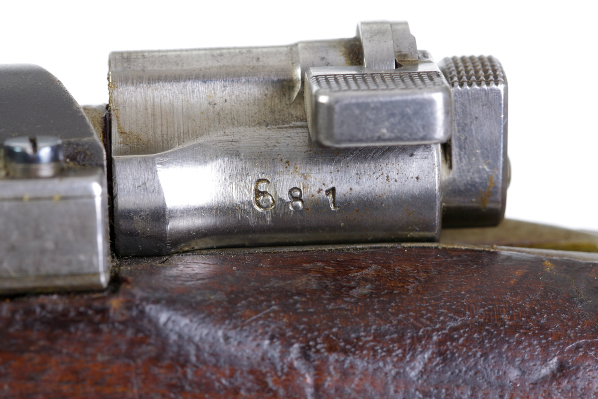 6,5 mm karbin m/94-14, är ett repetergevär i kaliber 6,5×55 mm försett med ett 5-patronersmagasin i stocken. Stocken är i valnöt och är i det närmaste helt slät, bortett från två handrännor på vardera sidorna på framstocken. Framstocken har ett band som även tjänar som remfäste, och på bakstocken finns det andra fästet för karbinrem. Mekanismen bygger på system Mauser som är en cylindermekanism med en något nedåtböjd hävarm. Lådan är blånerad, men slutstycket blankpolerat. Vapnet kan laddas patronvis genom att trycka ner patronvis i magasinet, men det går också att ladda med laddram försedda med fem patroner. Underbeslaget är även magasinsbotten, samt varbygel i ett och samma stycke. Bakplåten är i stål och uppsvängd överv kolvryggen. Vapnet är försett med riktmedel i form av korn som skyddas av två kornståndare, och ramtrappsikte för 300-1600 meter. Vid bakre karbinremsfästet sitter en märkbricka i mässing som anger bl.a. skottställning. Framstocken är också försedd med en fästanordning för bajonett, i detta fall knivbajonett m/14.