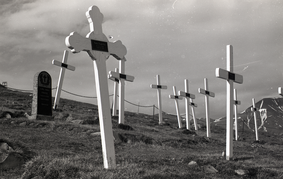 Kirkegården i Longyearbyen. 