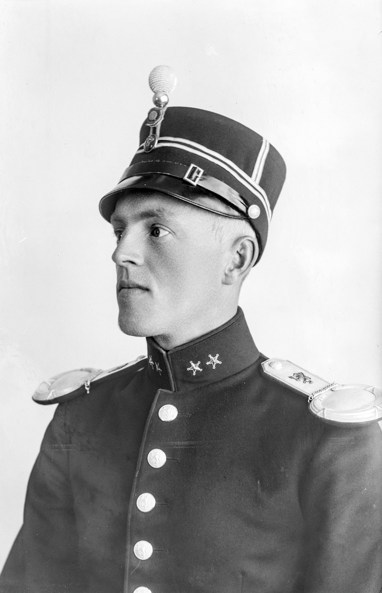 Løytnant Jørstad, portrett.