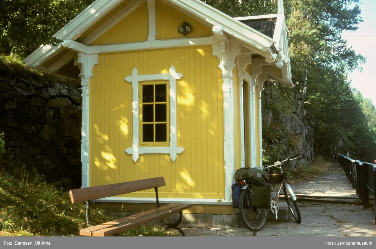 Kanalhytta ved Vrangfoss sluse i Telemarkskanalen - Norsk ...