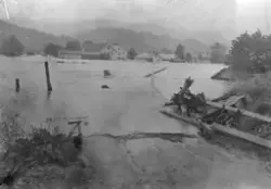 Fra flommen i Gaula i 1940
