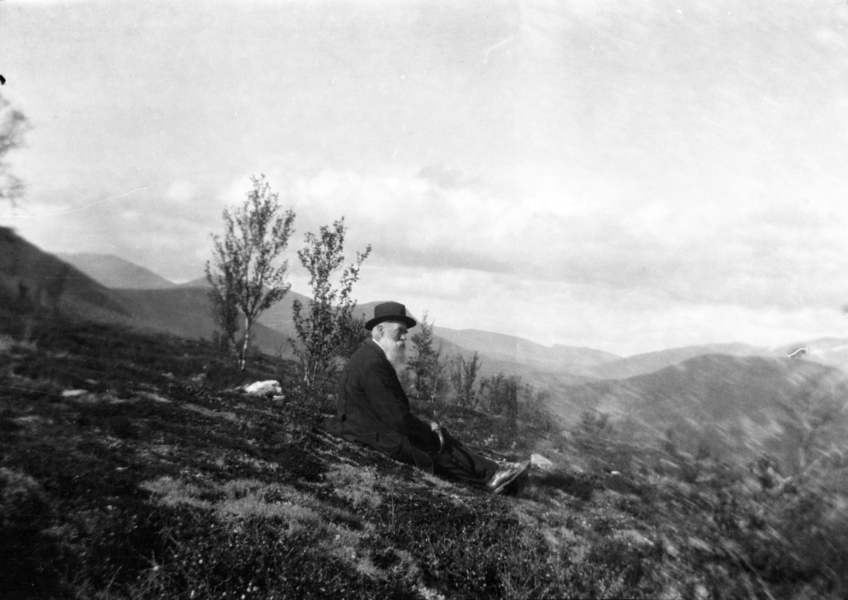 Ivar Mortensson-Egnund på fjelltur