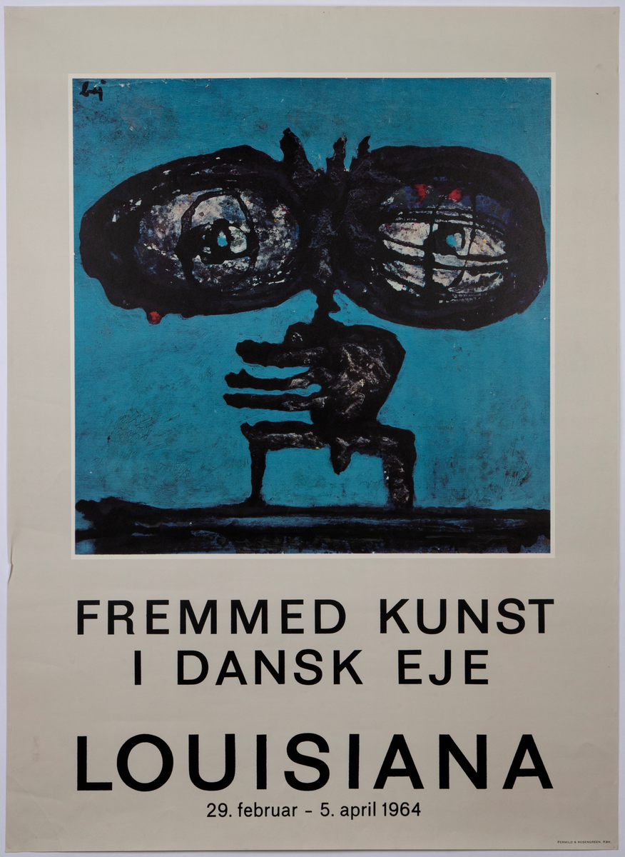 Fremmed Kunst i dansk eje [Utstillingsplakat]
