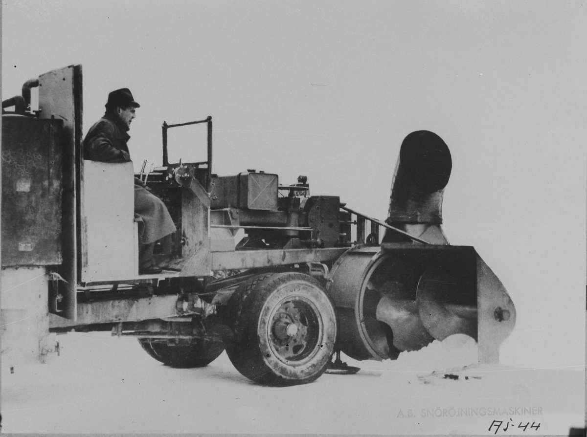 Snöslunga, AB Axel Johanssons Mekaniska Verkstad i Västerås ...