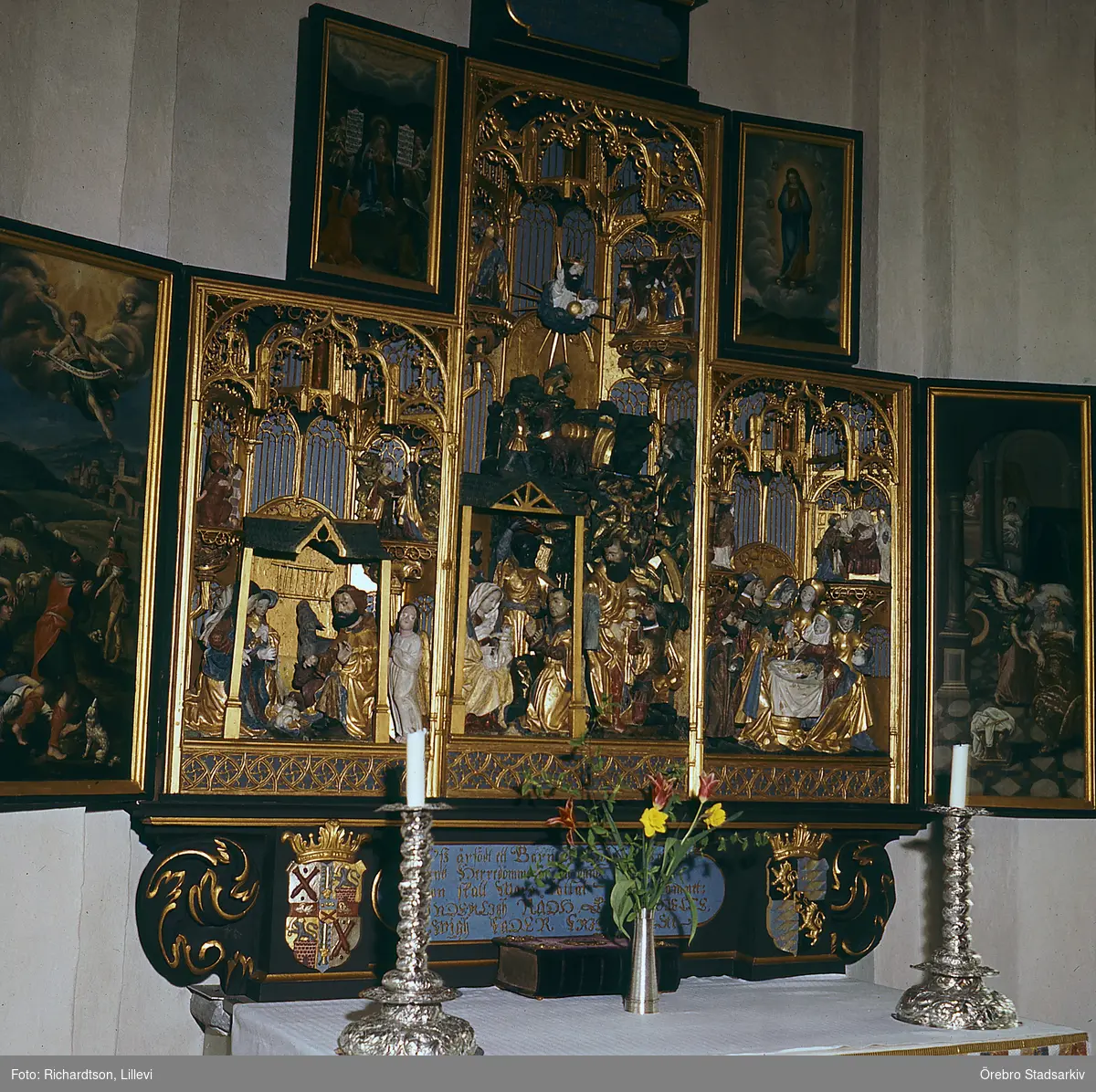 Interiör från Ödeby kyrka