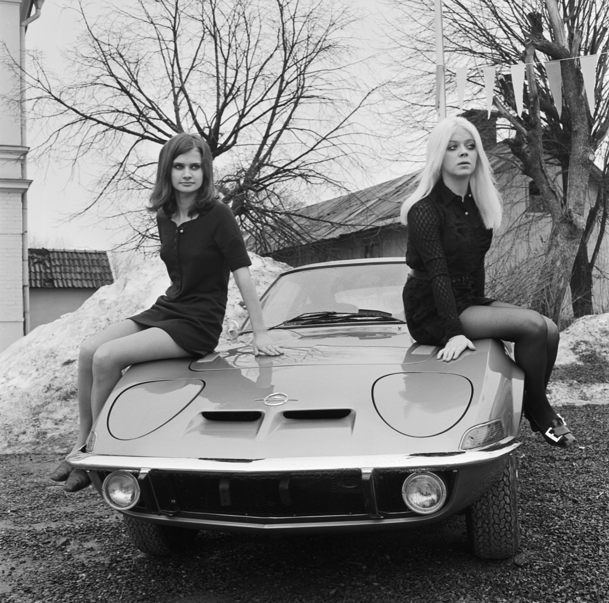 Bilshowen i Tierp, Uppland 1970
