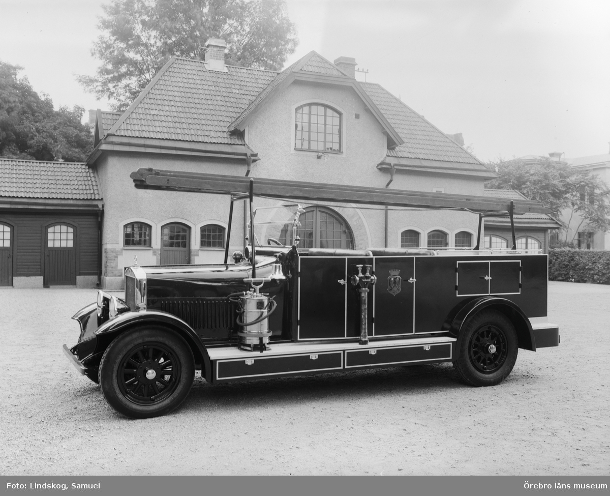 Örebro Brandstation, nya brandbilen.