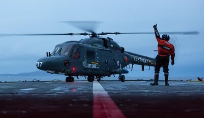 Historier fra kystvaktens Westland Lynx Mk 86 helikopter