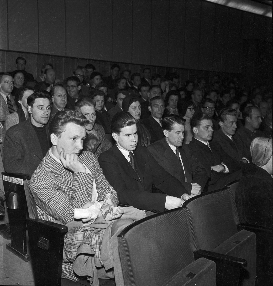 Publik, Röda Kvarn, Uppsala 1953