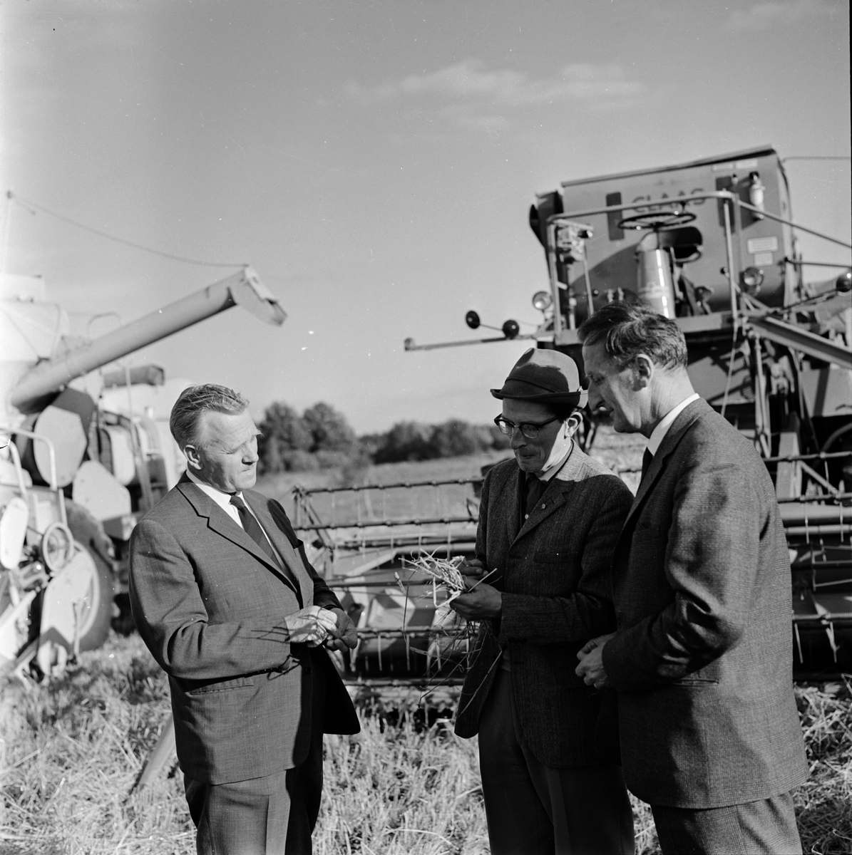 LO-ordförande på Sätuna gård, Uppland 1963