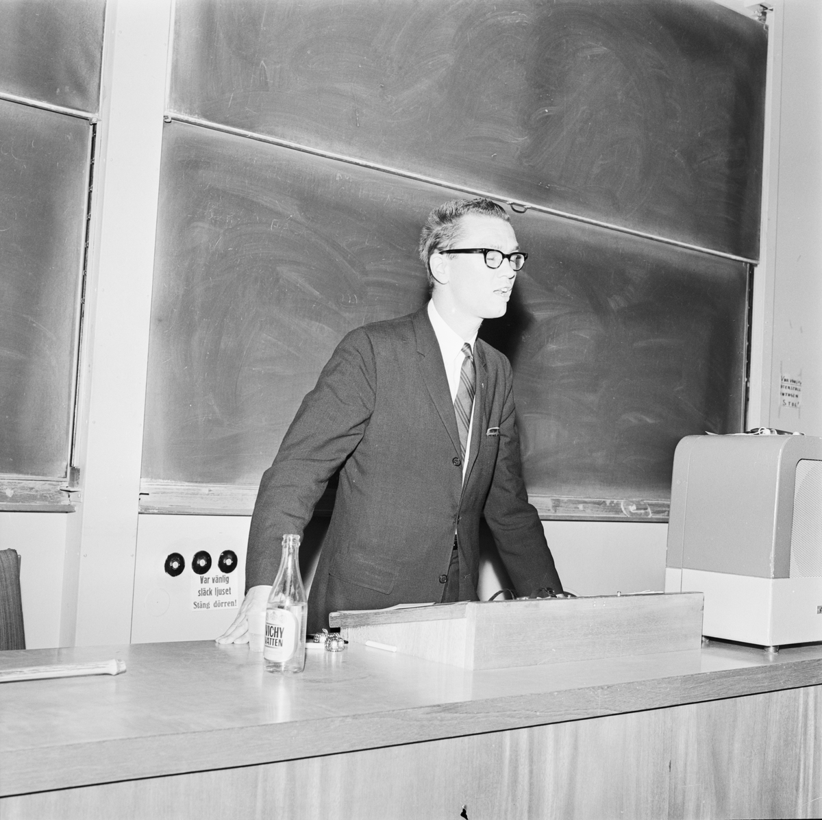 Föreläsning med IBM, Uppsala 1965
