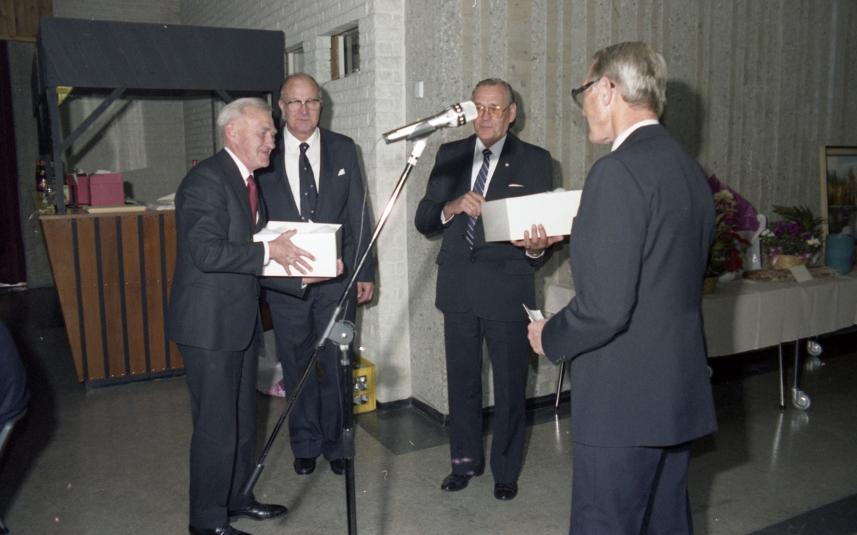 Jubileet 1987 i Tandberghallen 75 år.