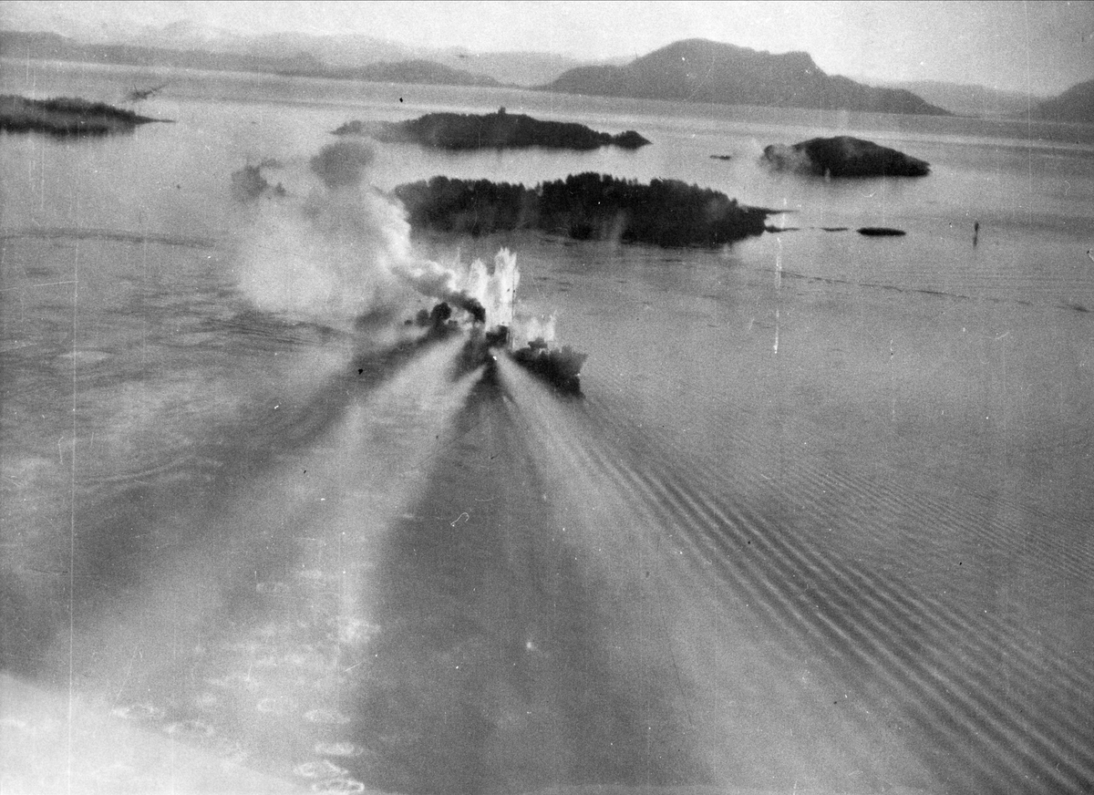 Banff Strike Wing angriper handelsfartøyer ved norskekysten 1944/1945.