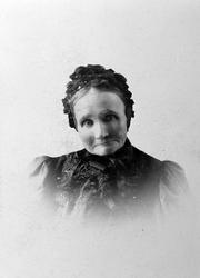 Portrett, Dorthea Solberg (1825-1900) F. Branken, døde på Ta
