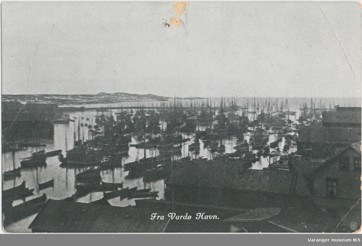 Postkort, Nordre Våg ca. 1900