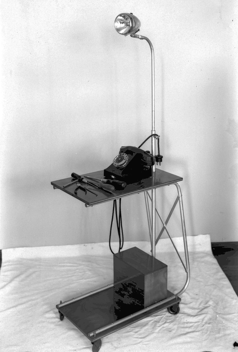 Telefon på rullebord