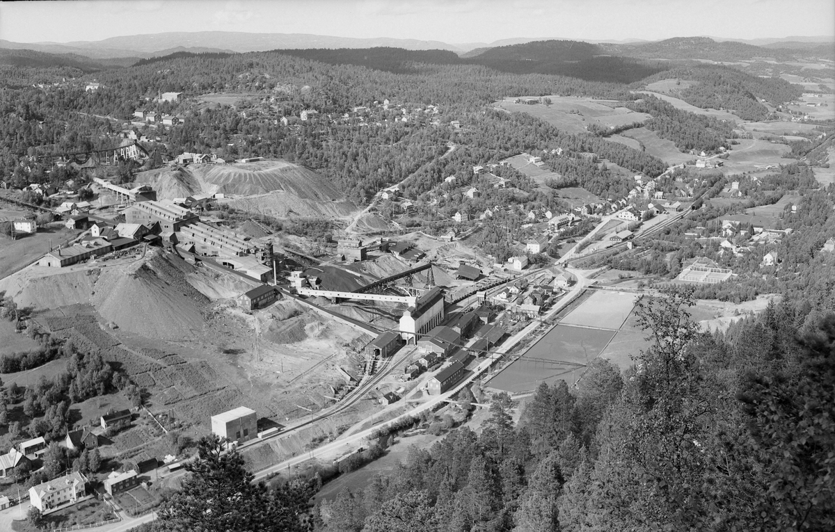 Panorama over Løkken Verk 1937-39.