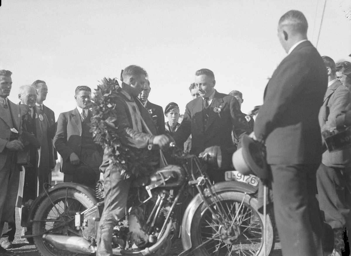 Norgesmesterskapet på  motorsykkel 1933