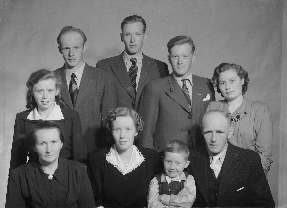 Haakon Fremstad med familie