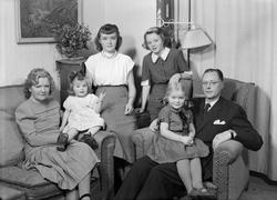 Tannlege Thorvald Zahl med familie