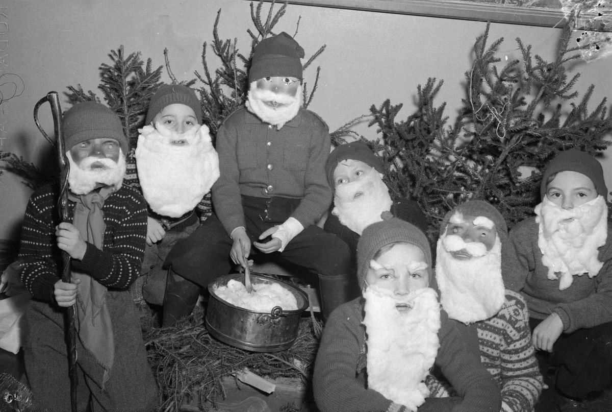 Julenisser på Singsaker skole