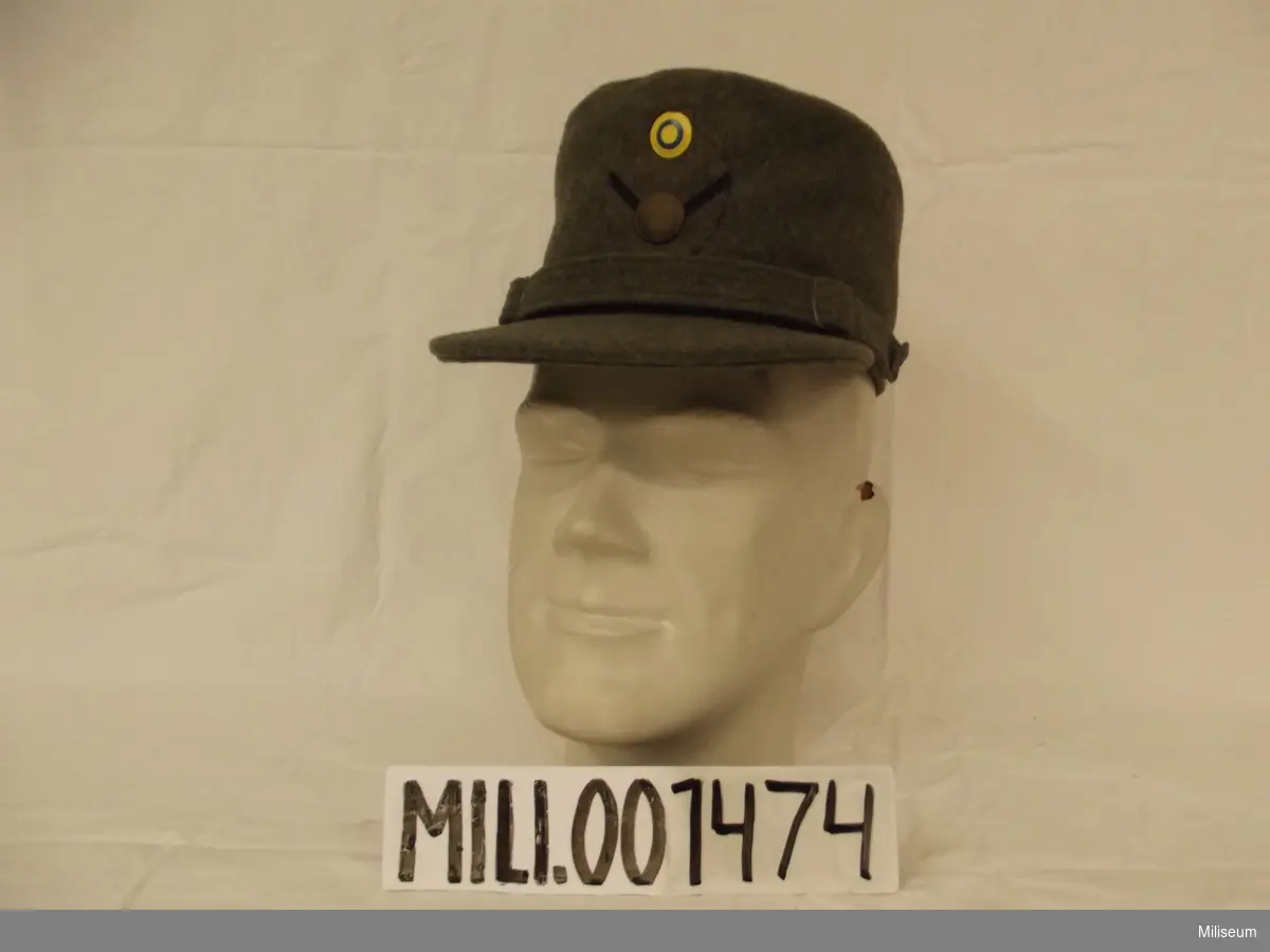 Vintermössa m/1950 för hemvärnsplutonchef, sergeants grad.