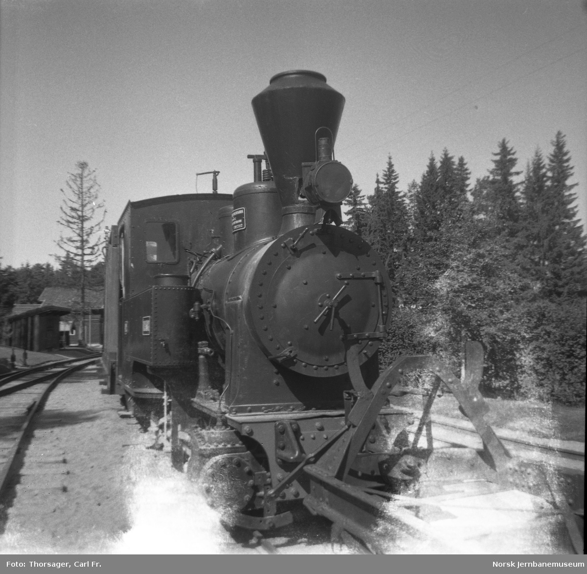 Jernbanemuseet : damplokomotivet "Urkog"