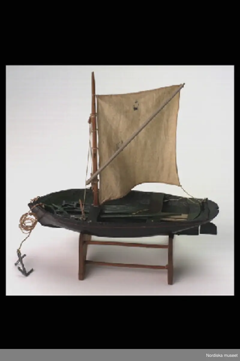 Segelbåt - Nordiska museet / DigitaltMuseum