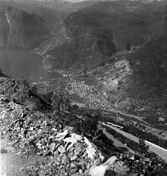 Årdal, 28.08.1955, fjellparti.