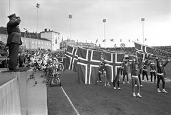 8.mai feiring 1965, 20-års jubileum.
Fra Oslo, 08.05.1965. K