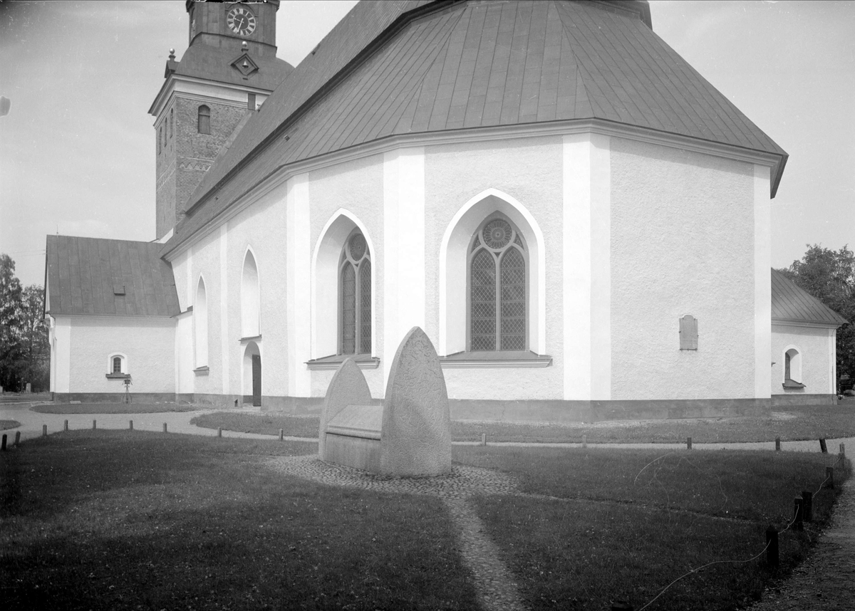 Anders Zorns gravmonument vid Mora kyrka, Mora, Dalarna 1939