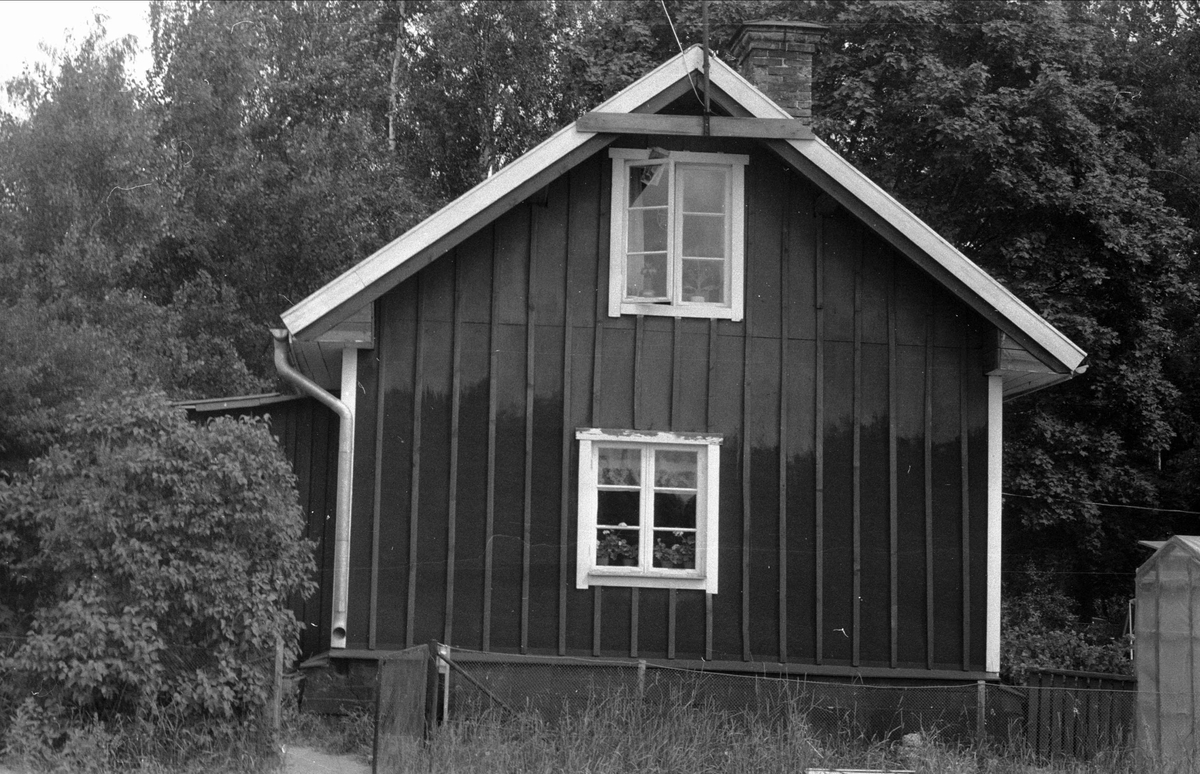 Sidokammarstuga, Hagalund 1, Sandbro, Björklinge socken, Uppland 1976