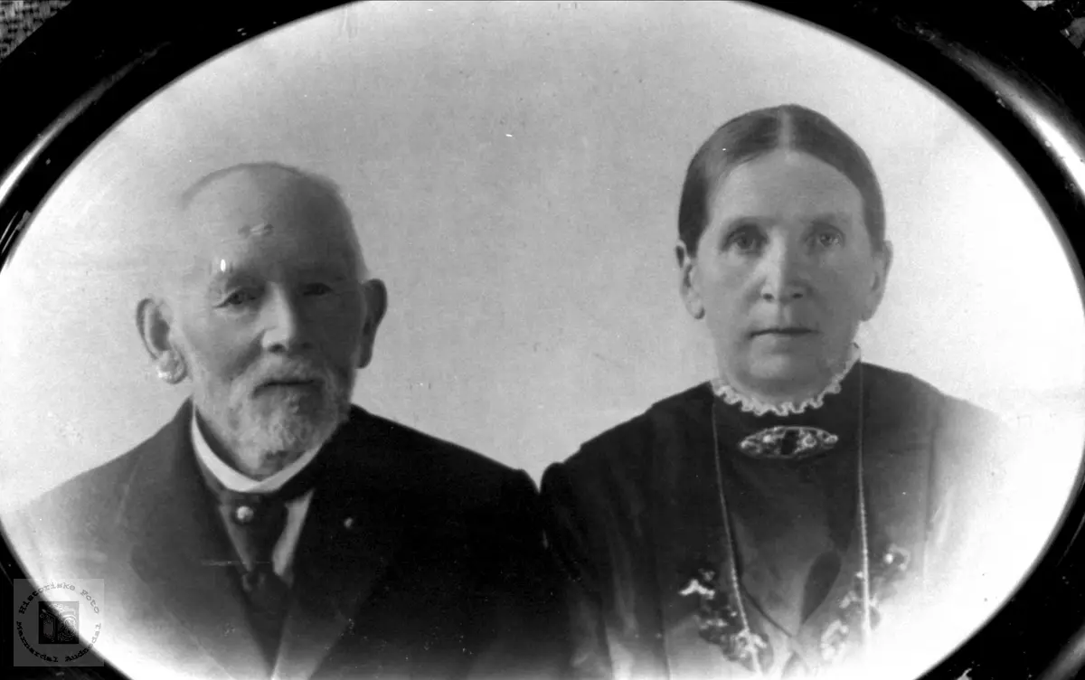 Ekteparet Torkel og Anne Katrine Fuskeland, Holum.