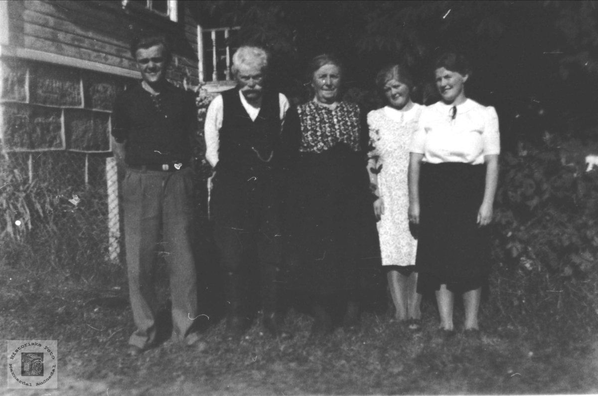Familiegruppe Fuglestveit, Øyslebø.