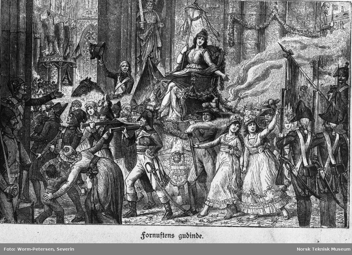 Fornuftens gudinne - den franske revolusjon
