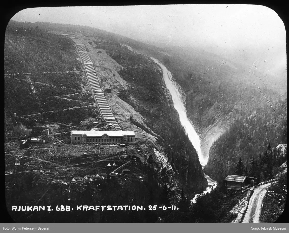 Hydro: Vemork, Rjukan 1911.