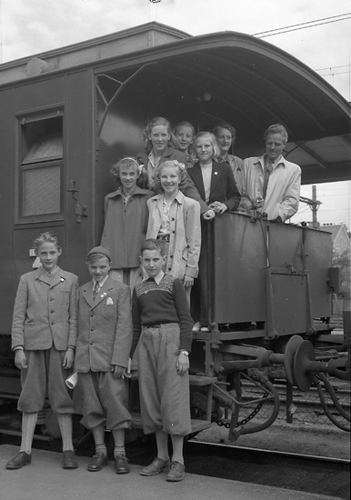 Skolresa i maj 1947