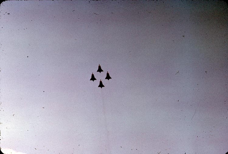 Uppvisningsflygning med J 35 Draken ur Skånska flygflottiljen (J 10), Ängelholm