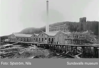 En svit historiska bilder från Svartvik.