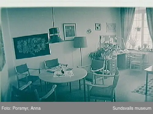 Dokumentation av f.d. Sidjöns sjukhus inför puplikation och utställning, producerade 1993.