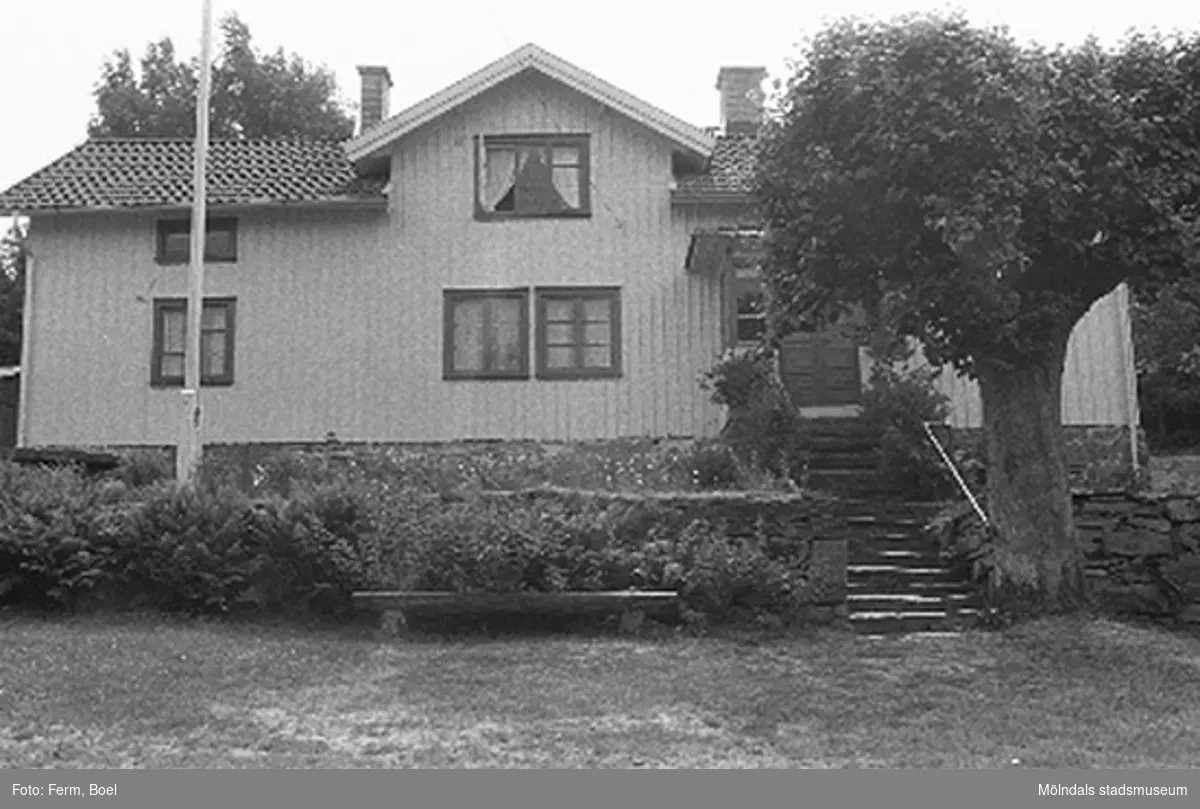 Hembygdsgården/Börjesgården i Hällesåker, Lindome 1992-06-29.