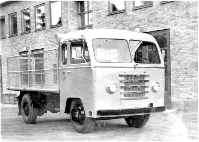 Volvo, 1950-tal. Karosseri från Grantorpets Fabriks AB.