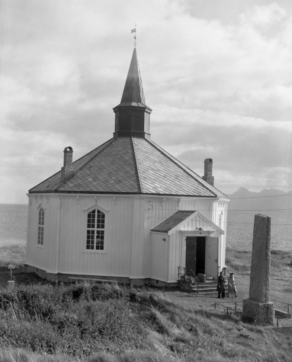 Dverberg kirke i Andøy 1974