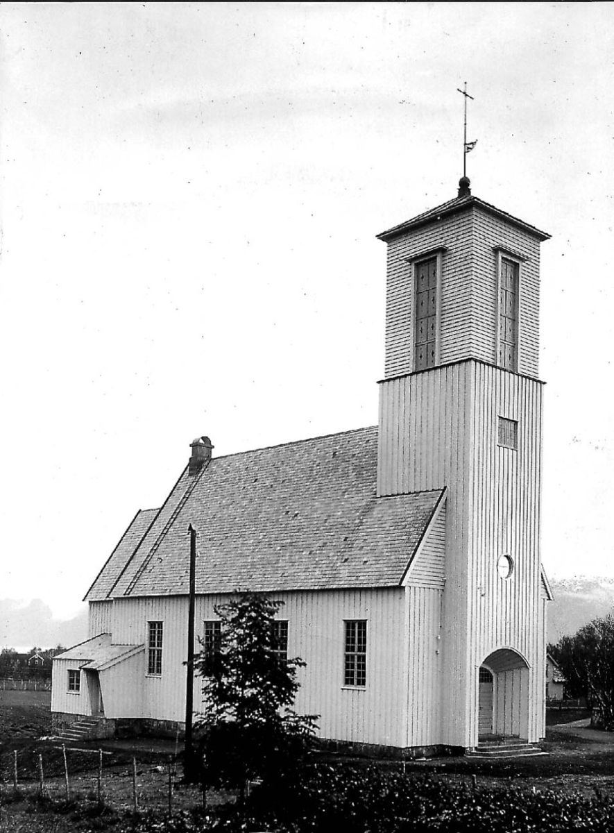Melbu Kirke 4. oktober 1936.
