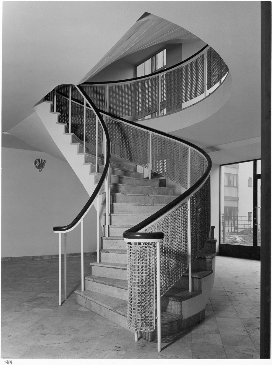 Kollektivhuset Smaragden
Interiör, trappa