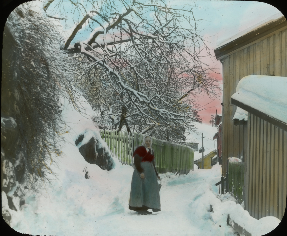 Vintermotiv fra Kragerø